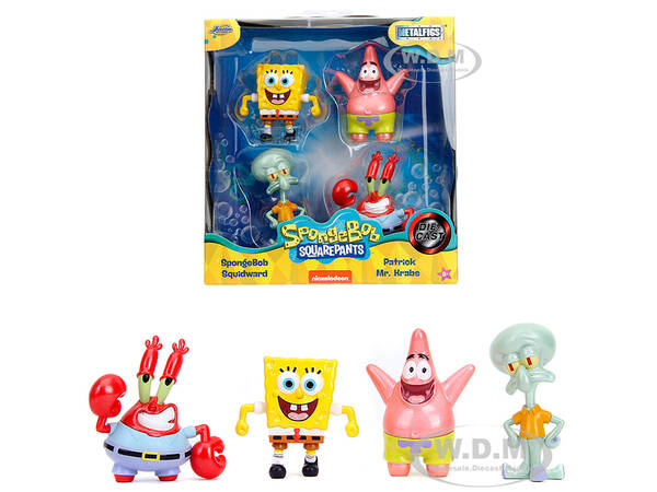 Set of 4 Diecast Figures \