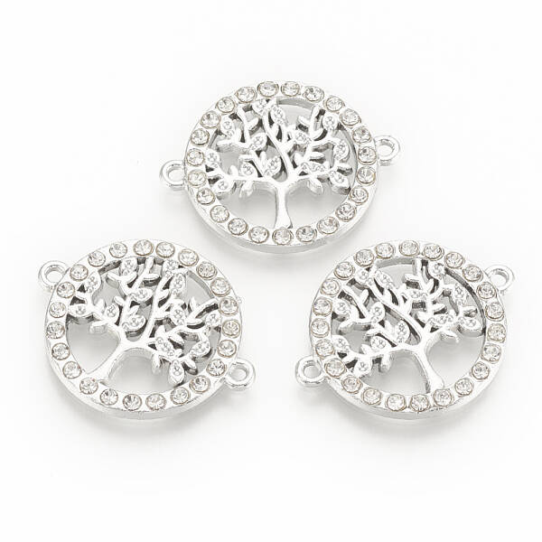 Alloy Rhinestone Links connectors