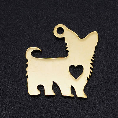 201 Stainless Steel Silhouette Charms