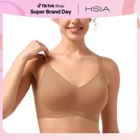 HSIA Songful CloudSoft Wireless Comfort Buttery Soft Wire Free Seamless No Underwire Full Coverage Supportive T-shirt Bra Eve...
