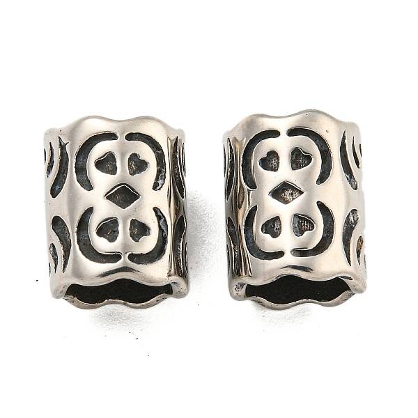 316 Surgical Stainless Steel European Beads