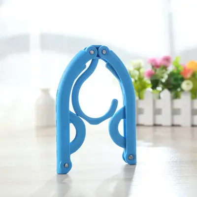 Folding hangers Children hangers | Color: Blue