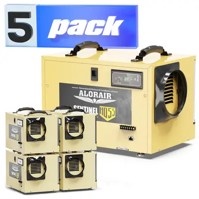 ALORAIR Wholesale Packs Sentinel HD55 (Gold) Dehumidifier (pack of 5)