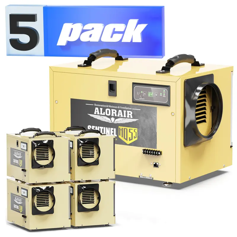 ALORAIR Wholesale Packs Sentinel HD55 (Gold) Dehumidifier (pack of 5)