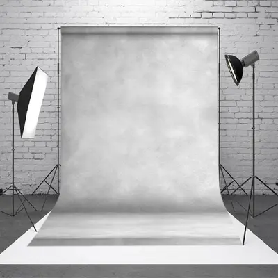 Warm Foggy Gray Texture Photography Studio Backdrop - Aperturee