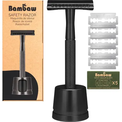 Bambaw Black Safety Razor Stand