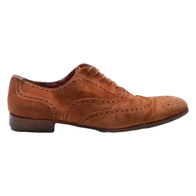SMITH Brogue Shoes Brown Leather Mens UK 9