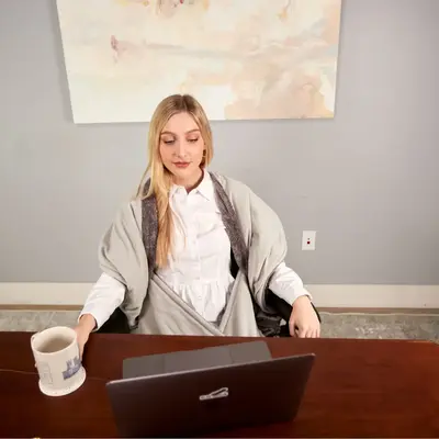 Snuggleback Chair Blanket - Soft and Durable Fleece Material, ECO-FRIENDLY, Variety of Striped Patterns, One-Size-Fits-Most, ...