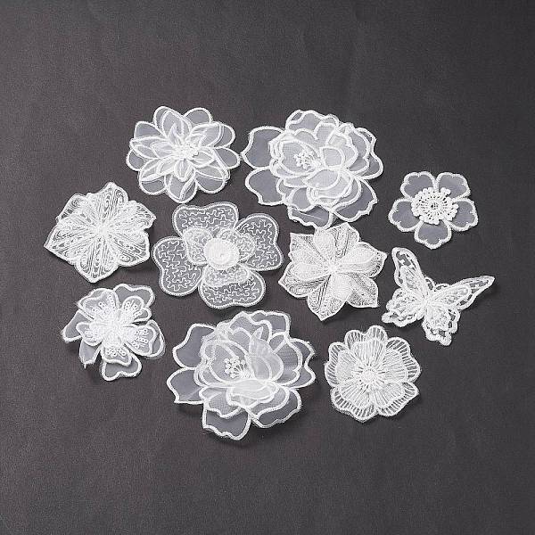 Polyester Lace Embroidery Sewing Ornament Accessories