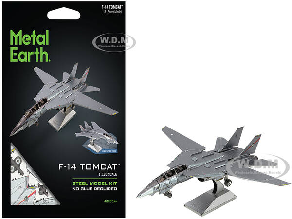 Model Kit Grumman F-14 Tomcat Fighter Aircraft \