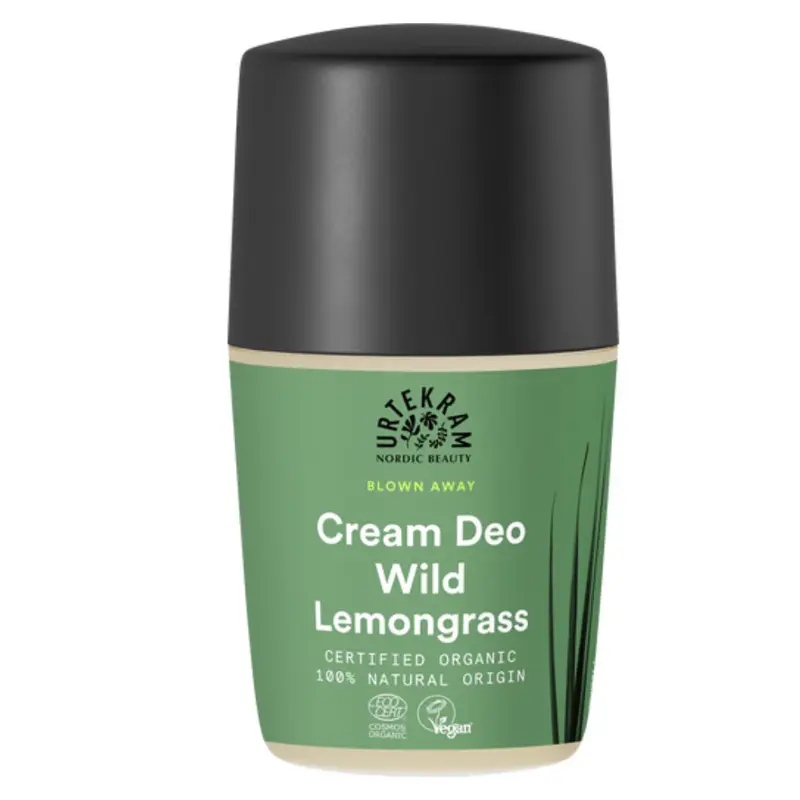 Urtekram Wild Citronella Deodorant Roll On, 50 Ml