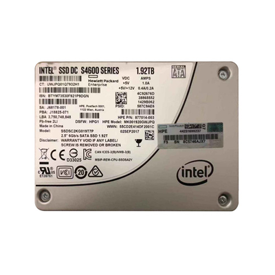 HP MK001920GWJPQ | 1.92TB SATA 6Gb/s Hot-Pluggable Mixed Use 2.5-Inch Enterprise Solid State Drive for ProLiant Server and St...