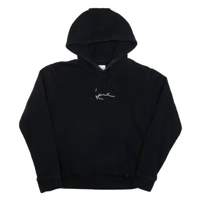 KARL KANI Mens Black Hoodie M