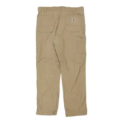 Carhartt Trousers - 37W 31L Beige Cotton