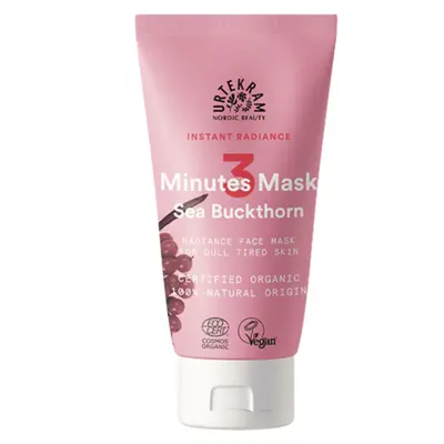Urtekram Sea Buckthorn Mask 3 Minutes, 75 Ml