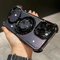 High Quality Anti-Seismic Phone Case, Equipped with Magnetic Ring Bracket, Transparent Design and Protective Lens, Suitable f...