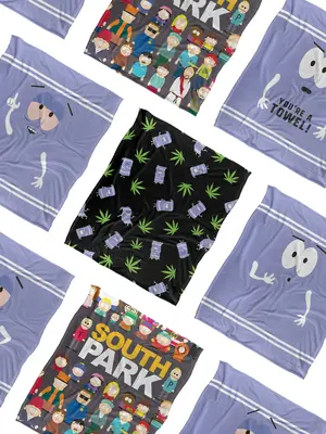 South Park Silky Touch Blanket Collection