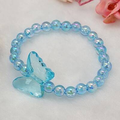 Transparent Acrylic Kids Bracelets for Children's Day Gift
