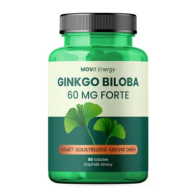 Movit Energy Ginkgo Biloba 60 Mg Forte 90 Capsule