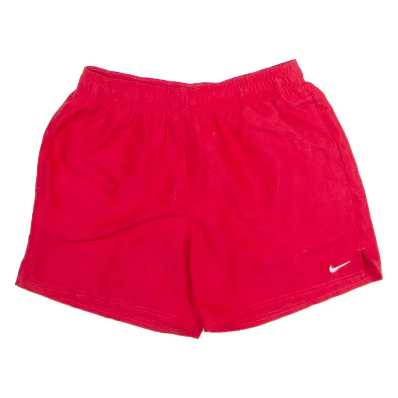 NIKE Mens Swimming Shorts Red M W28