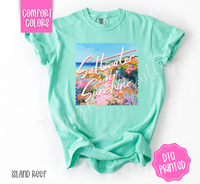 Saltwater and Sunshine Shirt Comfort Colors Trendy Graphic Women's Tee Gift for Her 100% US Cotton Ethical Sustainable Produc...