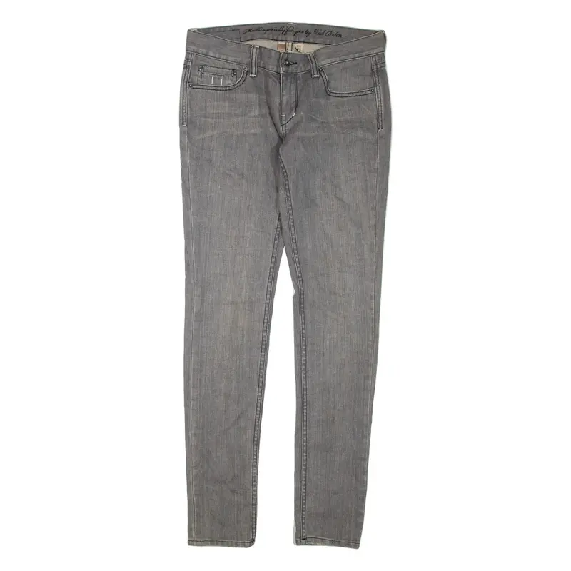 TED BAKER Womens Jeans Grey Regular Skinny W30 L33