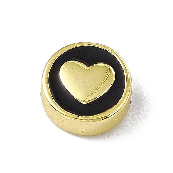 Brass Enamel Beads