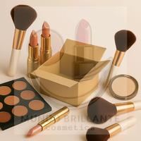 Cosmetics Box - Lipsticks, Makeup Brushes, Eyeshadows, etc