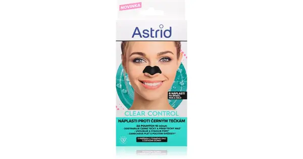 Astrid Clear Control 6pcs blackhead facial cleansing pads