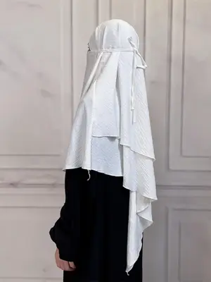 Women's Solid Color Khimar, Modest Fashionable Khimar for Women, Elegant All-match Fashion Accessories for Daily Wear