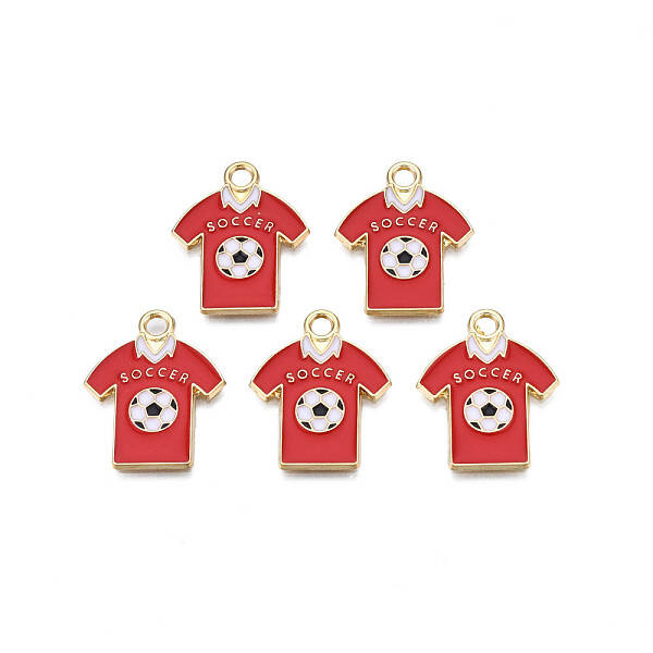 Alloy Enamel Pendants