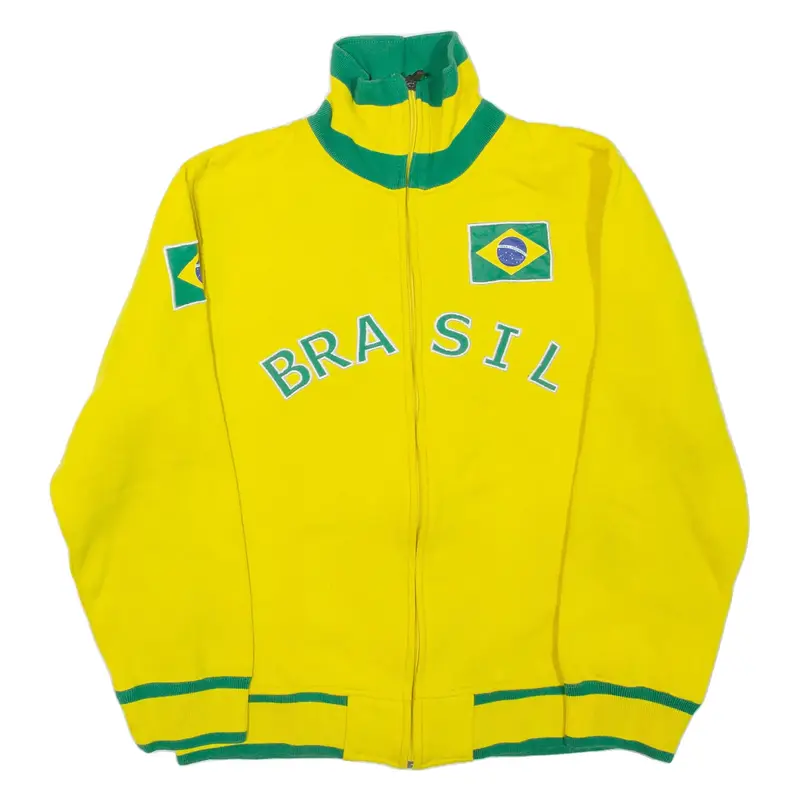 FEEL FREE Brasil Boys Track Jacket Yellow L