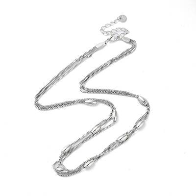 Non-Tarnish 304 Stainless Steel Box Chain Necklaces