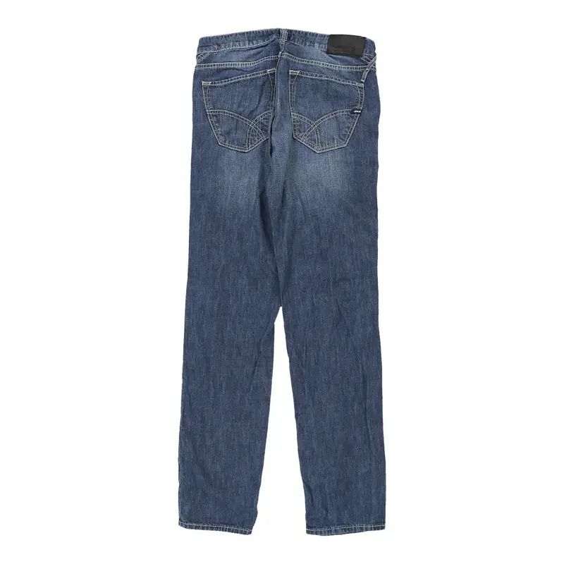 Gas Jeans - 30W 32L Dark Wash Cotton