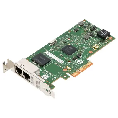 656241-002 HP 2-Ports 1Gb/s 100Base-TX/1000Base-T PCI-Express 2.0 X4 361T Network Adapter