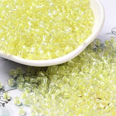 Transparent Glass Round Seed Beads