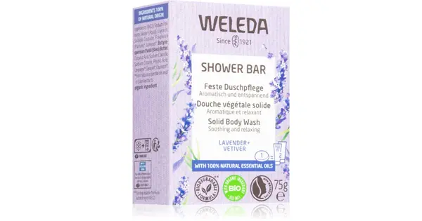 Lavender Relaxing Soap Lavender + Vetiver (Shower Bar) 75 g