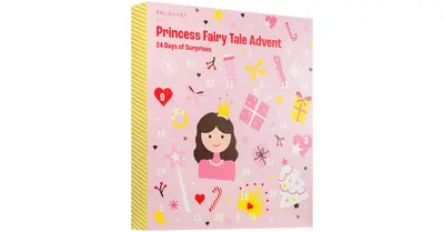 BrushArt Children Princess Fairy Tale Advent Calendar for Kids Hairpins Set