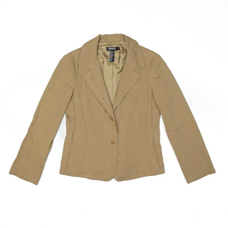 DKNY Blazer Jacket Brown Womens S