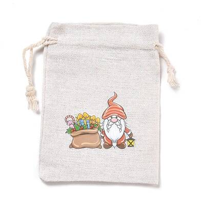 Christmas Cotton Cloth Storage Pouches