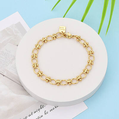 Brass Chain Bracelets