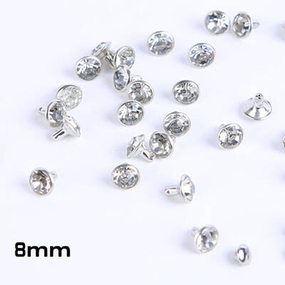 Brass Rhinestone Rivets