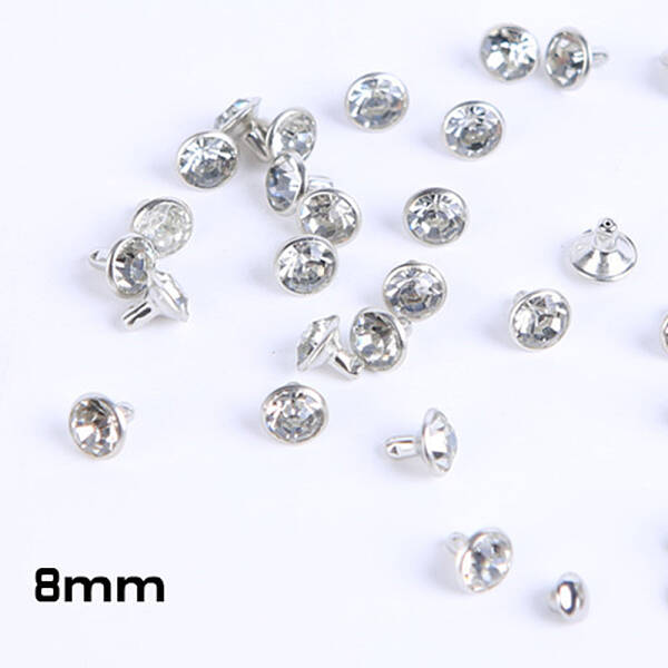 Brass Rhinestone Rivets