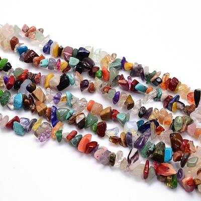 Mixed Stone Beads Strands
