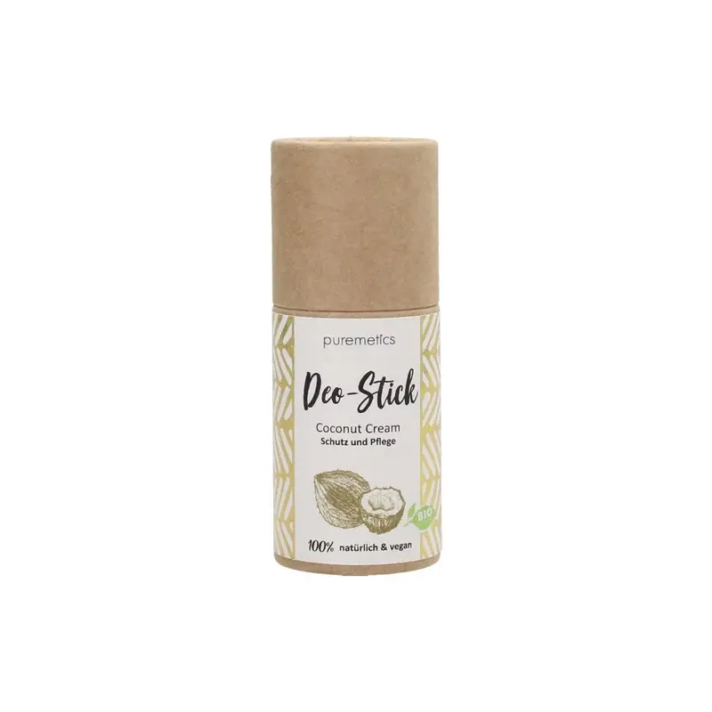 Puremetics Coconut Stick Deodorant, 50 g