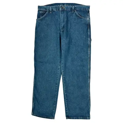 Dickies Carpenter Jeans - 36W 30L Blue Cotton