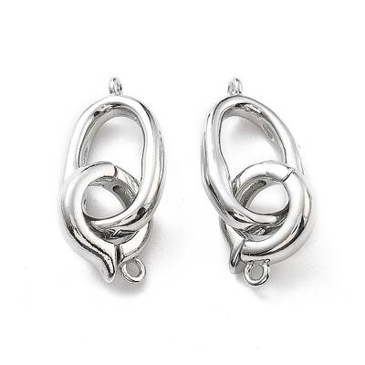Brass Fold Over Clasps