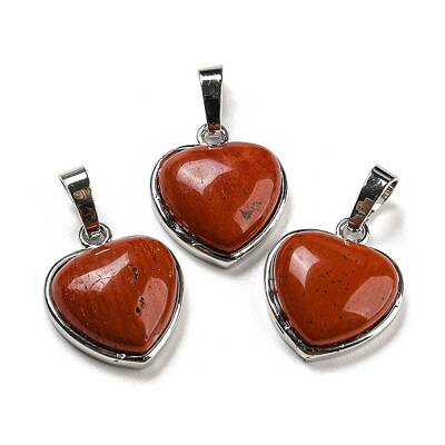 Natural Red Jasper Pendants