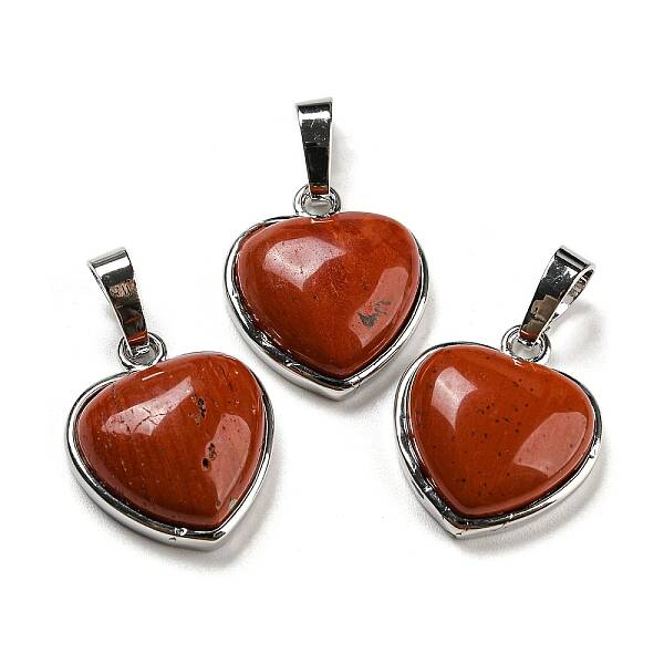 Natural Red Jasper Pendants