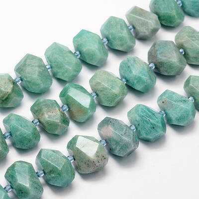 Natural Amazonite Bead Strands